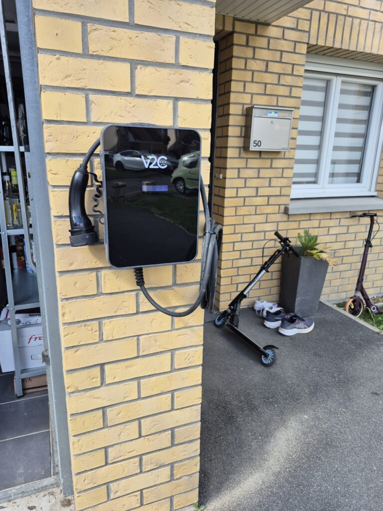 Borne V2C Trydan 7 kW à Coudekerque-Branche (59)