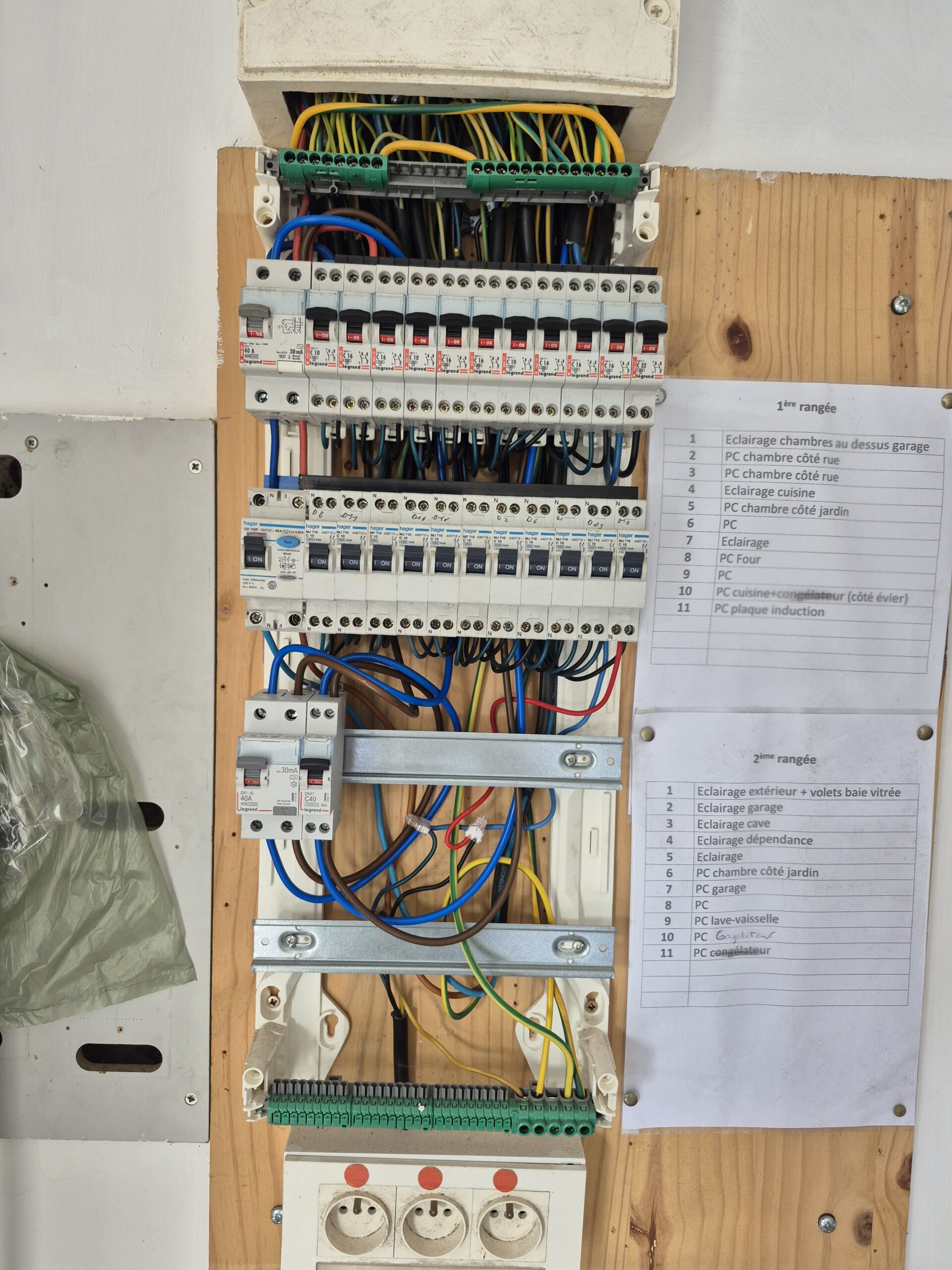 Installation électrique d'une borne de recharge à Wallers